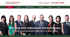 Desktop Screenshot of emlawyers.com.au